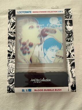 Junji Ito Collection "Blood Bubble Bush" Manga Standee (Collection 3 of 4)